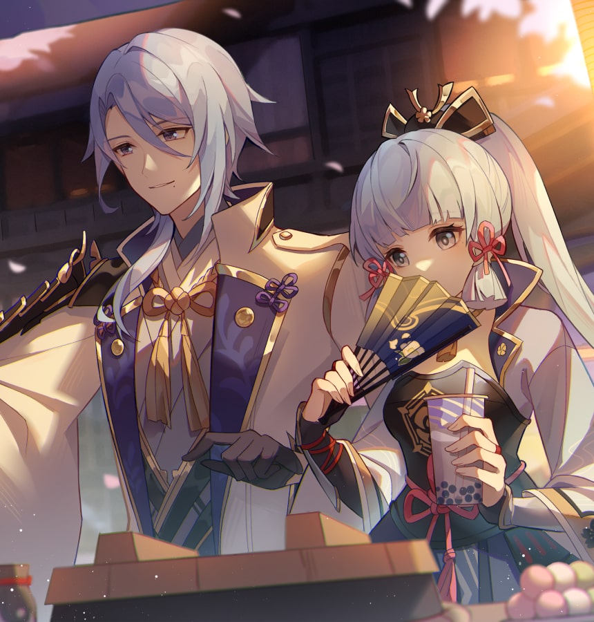 Ayato Ayaka Genshin Impact min