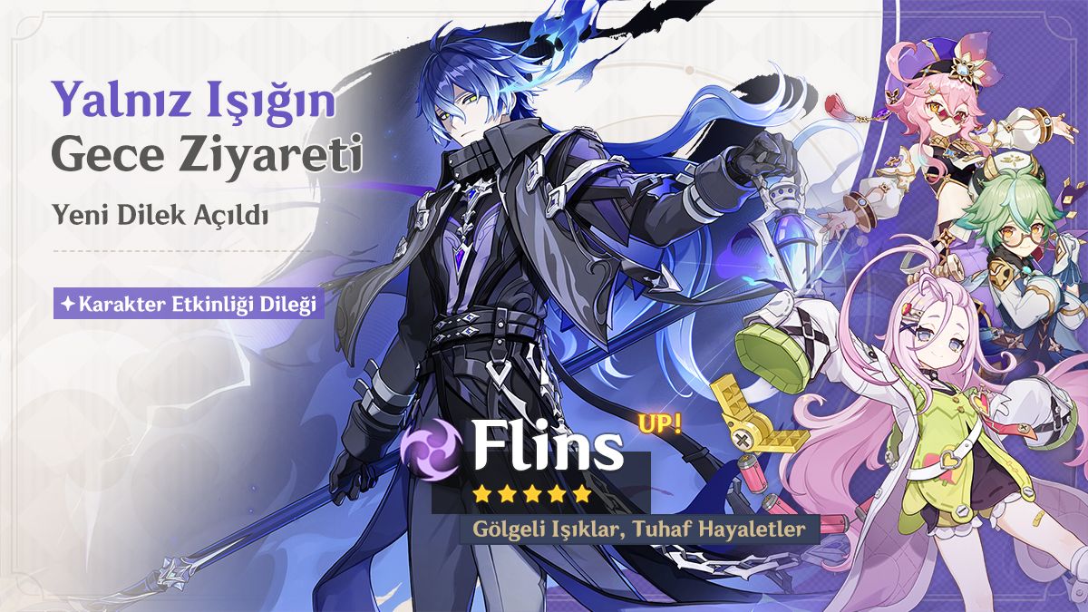 Genshin Impact Flins Karakter Banner